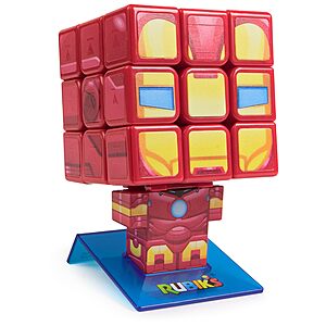 Rubik's Cube Iron Man Cuber Collectible Fidget Toy $4.40 + Free Shipping w/ Prime or on orders over $35