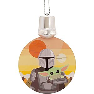 Hallmark Star Wars The Mandalorian w/ Grogu Lighted Christmas Ornament $3.60 + Free Shipping w/ Prime or on orders over $35