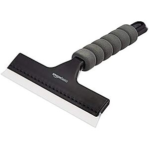 8" Amazon Basics Window Squeegee w/ 3x Silicone Blades $6.10 w/ S&S + Free Shipping w/ Prime or on orders over $35