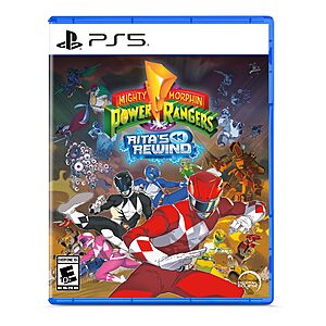 Mighty Morphin Power Rangers: Rita&rsquo;s Rewind (PS5) $20 + Free Shipping w/ Prime or on orders over $35