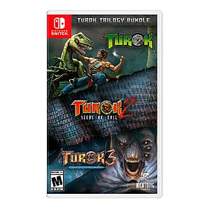 Turok Trilogy Bundle (Nintendo Switch) or on orders over