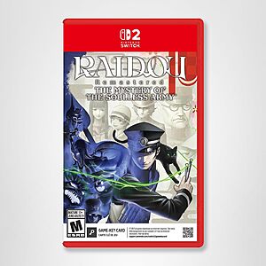 Raidou: Remastered The Mystery of the Soulless Army Launch Edition (Nintendo Switch 2) $30 + Free Shipping w/ Prime or on orders over $35