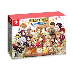 Prime: Story of Seasons: Grand Bazaar Premium Edition (Switch) $40 + Free Shipping