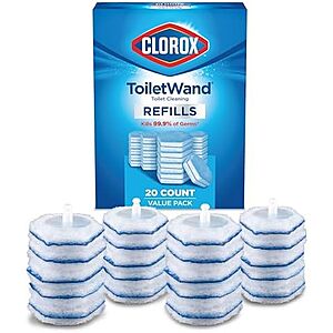 20-Count Clorox ToiletWand Toilet Cleaner Refills $8.82 w/ S&S + Free Shipping w/ Prime or on orders over $35