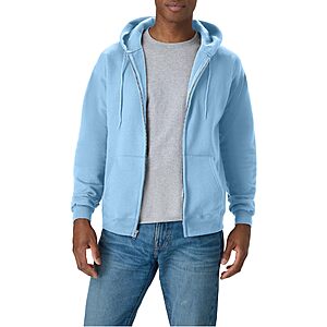 Hanes Men's EcoSmart Fleece Full-Zip Hooded Sweatshirt