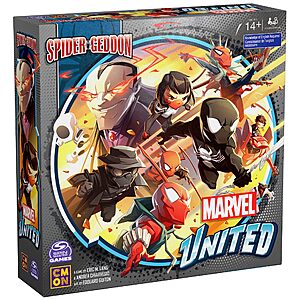 Marvel United Spider-Geddon Strategy Board Game $11.01 + Free Shipping w/ Prime or on orders over $35