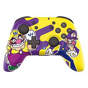Hori HORIPAD Wireless Controller for Nintendo Switch (Wario & Waluigi) $33 