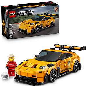 348-Pc LEGO Speed Champions Porsche 911 GT3 RS Building Set (77239) $21.59 + Free Shipping w/ Walmart+ or on $35+