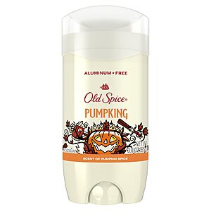 3-Oz Old Spice Aluminum Free Deodorant (Pumpkin Spice) $3.57 + Free Shipping w/ Prime or on orders over $35