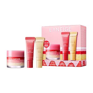 LANEIGE Berry Sweet Lip Trio Set $21.28 w/ S&S + Free Shipping w/ Prime or on orders over $35