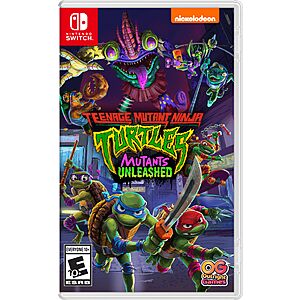 Teenage Mutant Ninja Turtles: Mutants Unleashed (Nintendo Switch) $16 + Free Shipping w/ Circle Card or on $35+