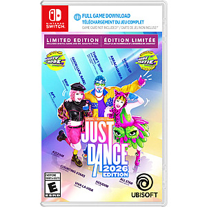 Just Dance 2026 Edition Limited Edition (Nintendo Switch Code in Box)