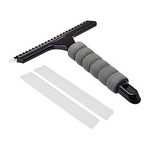 8" All-Purpose Window Squeegee with 3 Silicone Blades
