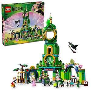 945-Pc LEGO Wicked Welcome to Emerald City Building Set (75684) $64 + Free Shipping