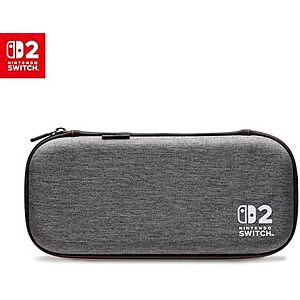 PowerA Slim Case for Nintendo Switch 2 (Dark Heather Grey) $15 + Free Shipping w/ Prime or on orders over $35