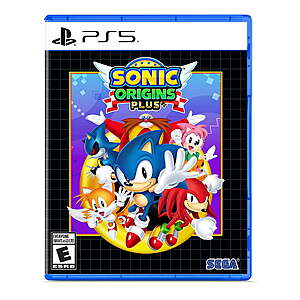 Sonic Origins Plus (PS5) $15 + Free Shipping w/ Walmart+ or on $35+