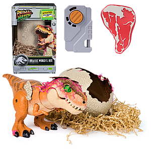 Primal Hatch Jurassic World Interactive Toy Dinosaur & Egg $25 + Free Shipping w/ Walmart+ or on $35+