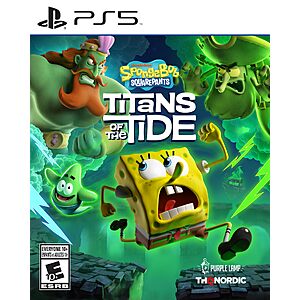 SpongeBob SquarePants: Titans of the Tide (PS5) $27.60 + Free Shipping w/ Prime or on orders over $35