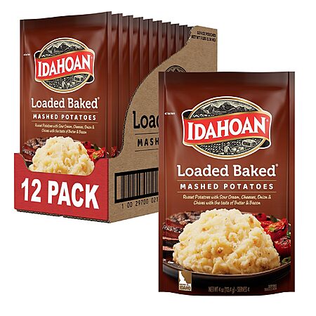 12-Pack Idahoan Potatoes for $7.82!