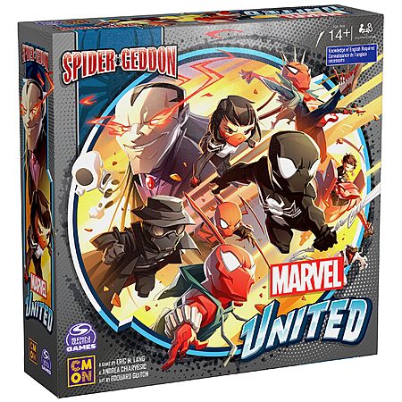 Marvel United Spider-Geddon Strategy Board Game $15.49 + Free Shipping w/ Prime or on orders over $35