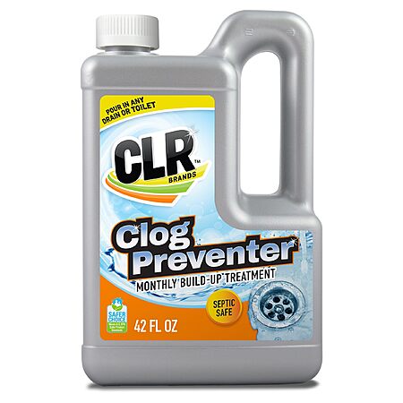 42 Oz CLR Clog Remover and Cleaner $6.23 + Free Shipping w/ Prime or on orders over $35