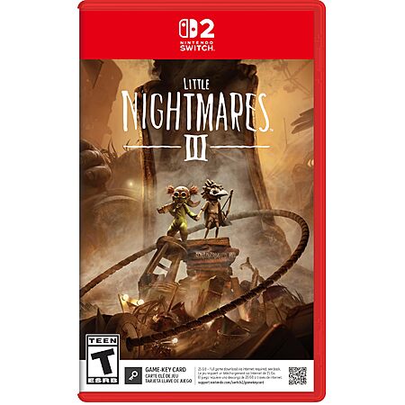 Little Nightmares III (Nintendo Switch 2) $27.81 + Free Shipping w/ Prime or on orders over $35