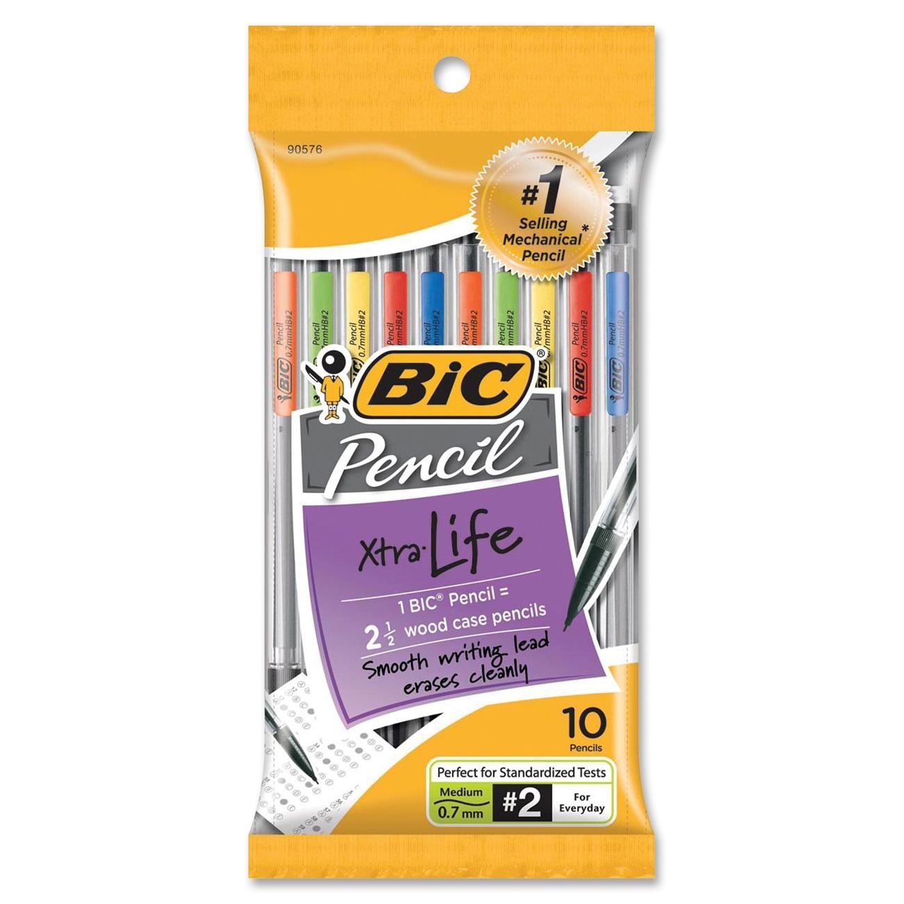 10-Count BIC Xtra Life Mechanical Pencil (0.7 mm) $1.64 + Free Shipping w/ Prime or on orders over $25, or free store pickup at Walmart