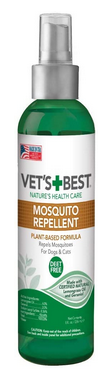 8-Oz Vet's Best Mosquito Repellent Spray for Dogs/Cats $2.29 w/ S&S + Free Shipping w/ Prime or on orders over $25