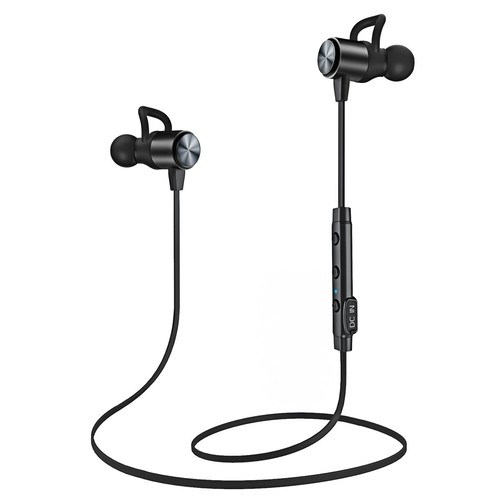 Atgoin Magnetic Noise Cancelling Sweatproof Bluetooth Earbuds $9.99 on Amazon