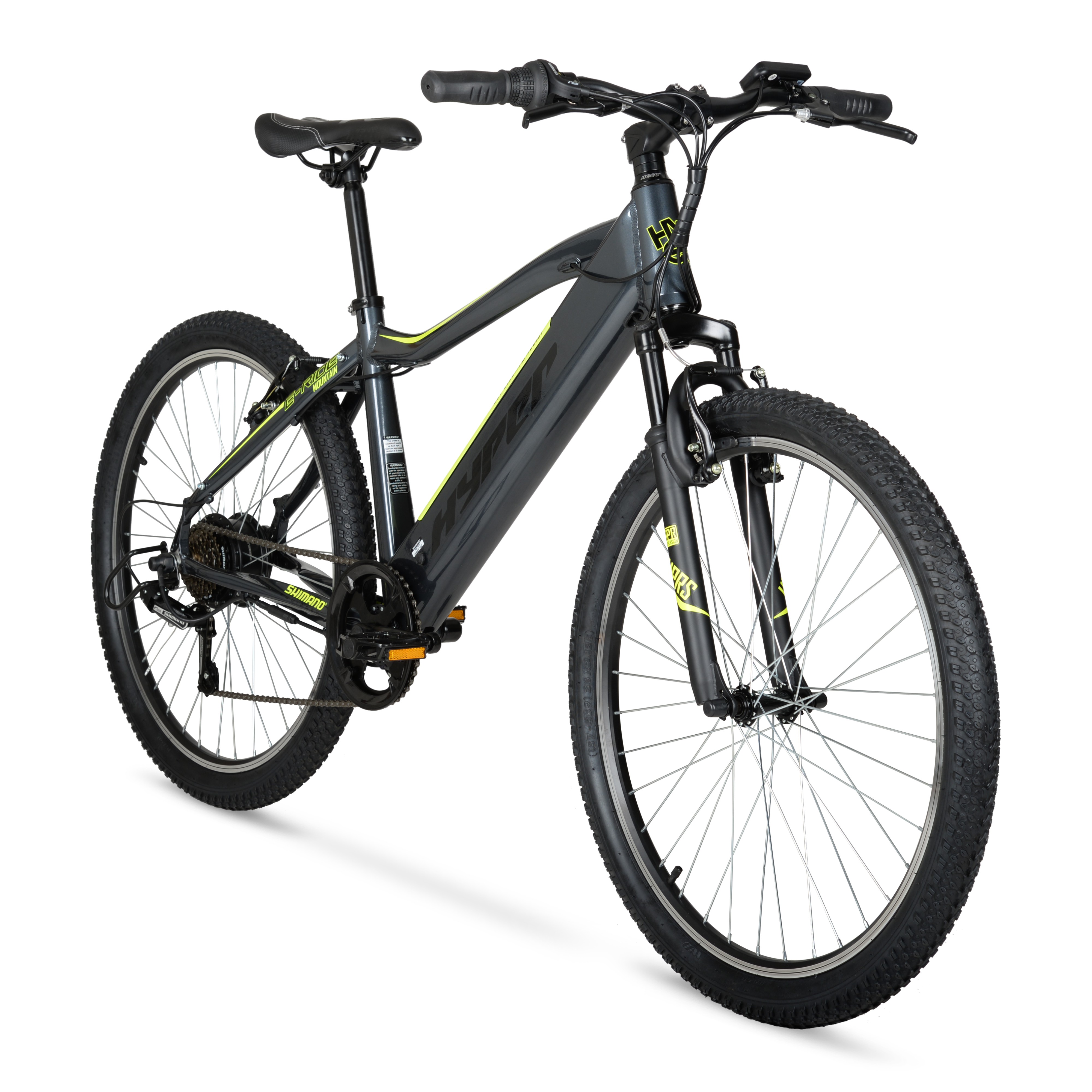 Hyper E-ride Electric Mountain Bike, 26 Inch Wheels, 36 Volt Battery ($398 with free shipping)