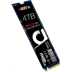 Amazon.com: Addlink S90 Lite 4TB NVMe 4.0 Gen4 PCIe M.2 3D NAND Internal Gaming SSD - Read Speed up to 5000 MB/s (ad4TBS90LTM2P) : Electronics $  198.44
