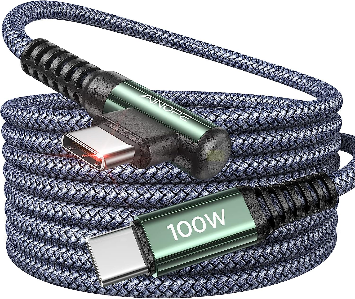 AINOPE 100W USB C to USB C Cable 10ft, USB C Charger Cable $6.99 (For Prime Member)
