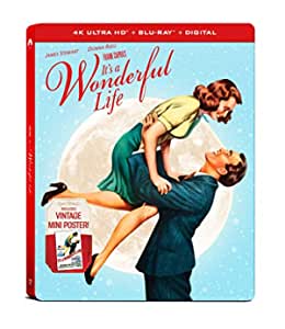 It's a Wonderful Life 4K UHD Steelbook (4K UHD + Blu-ray + Digital) $14.20 @ Amazon