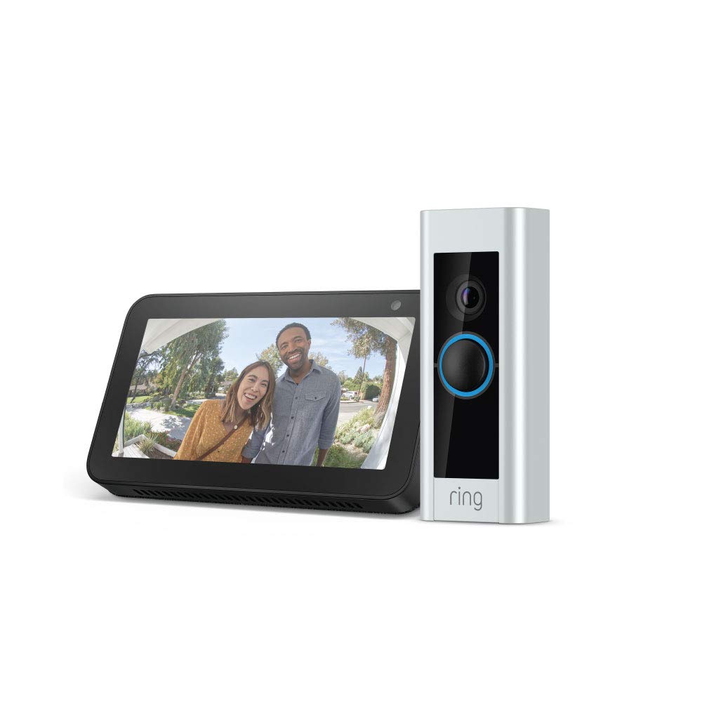 Ring Video Doorbell Pro with Echo Show 5 (Charcoal) + $10 free Amazon gift card (Prime members only) for $169.99
