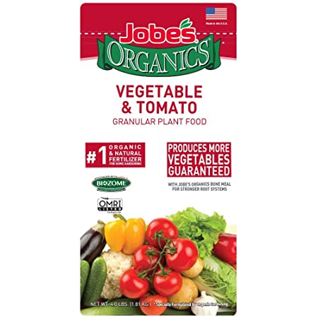 4 lb Jobe’s Organics 9026 Fertilizer (Tomato & Vegetable): $4.80 + FS/Prime at Amazon