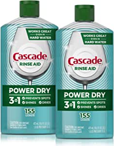 2 count 16oz Cascade Power Dry Dishwasher Rinse Aid: $8.05 or lower at Amazon