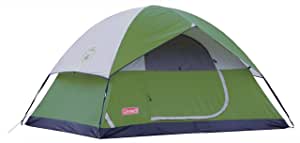 Coleman Camping Tent | 4 Person Sundome Dome Tent, Green: $54.99