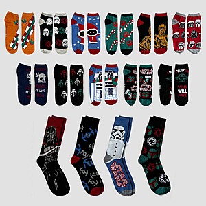 15 days of store socks star wars
