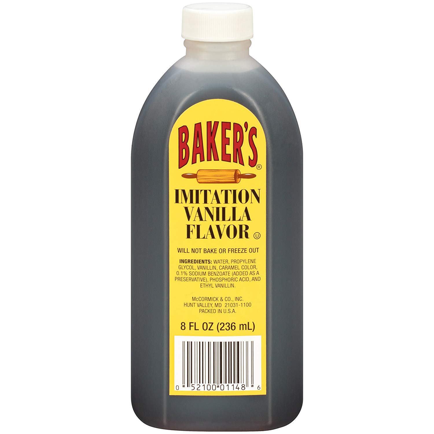 Baker's Imitation Vanilla Flavor, 8 fl oz: $0.93 or less w/S&S