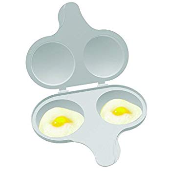 Nordic Ware Microwave 2 Cavity Egg Poacher, White: $2.17 + FS w/Prime (possibly get $1 digital credit for slow ship)