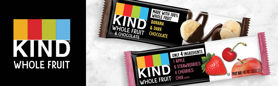 12 count Pressed by KIND Fruit Bars, Strawberry Apple Chia, No Sugar Added, Gluten Free, 1.2 Ounce: $10.30 or less w/S&S