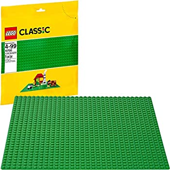 LEGO Classic Green Baseplate 2304 Supplement for Building, Playing, and Displaying LEGO Creations, 10cm x 10cm, Large Building Base Accessory for Kids and Adults: $4.99 + FS/Prime