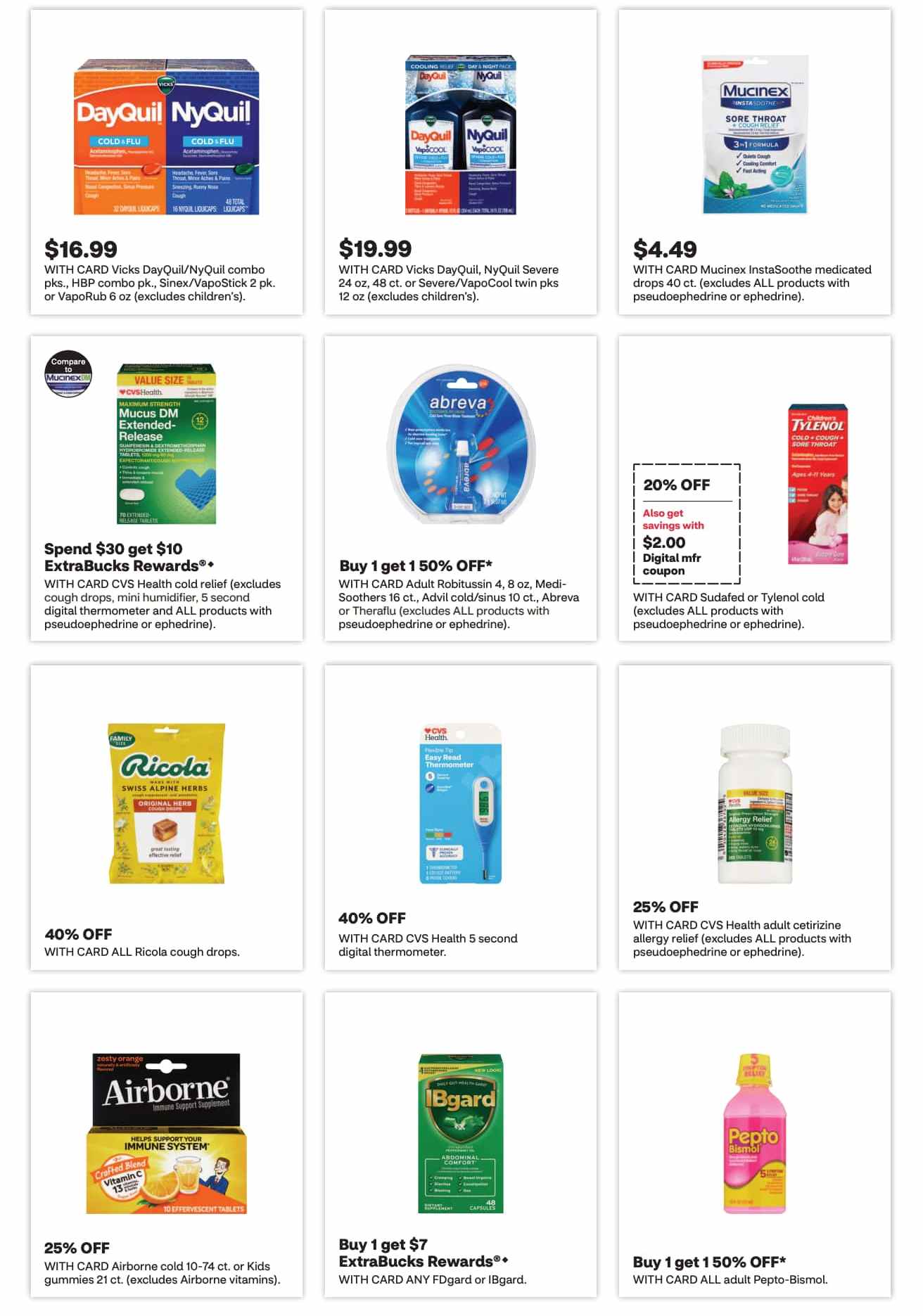 CVS 11/24/24 – 11/30/24 Deals
