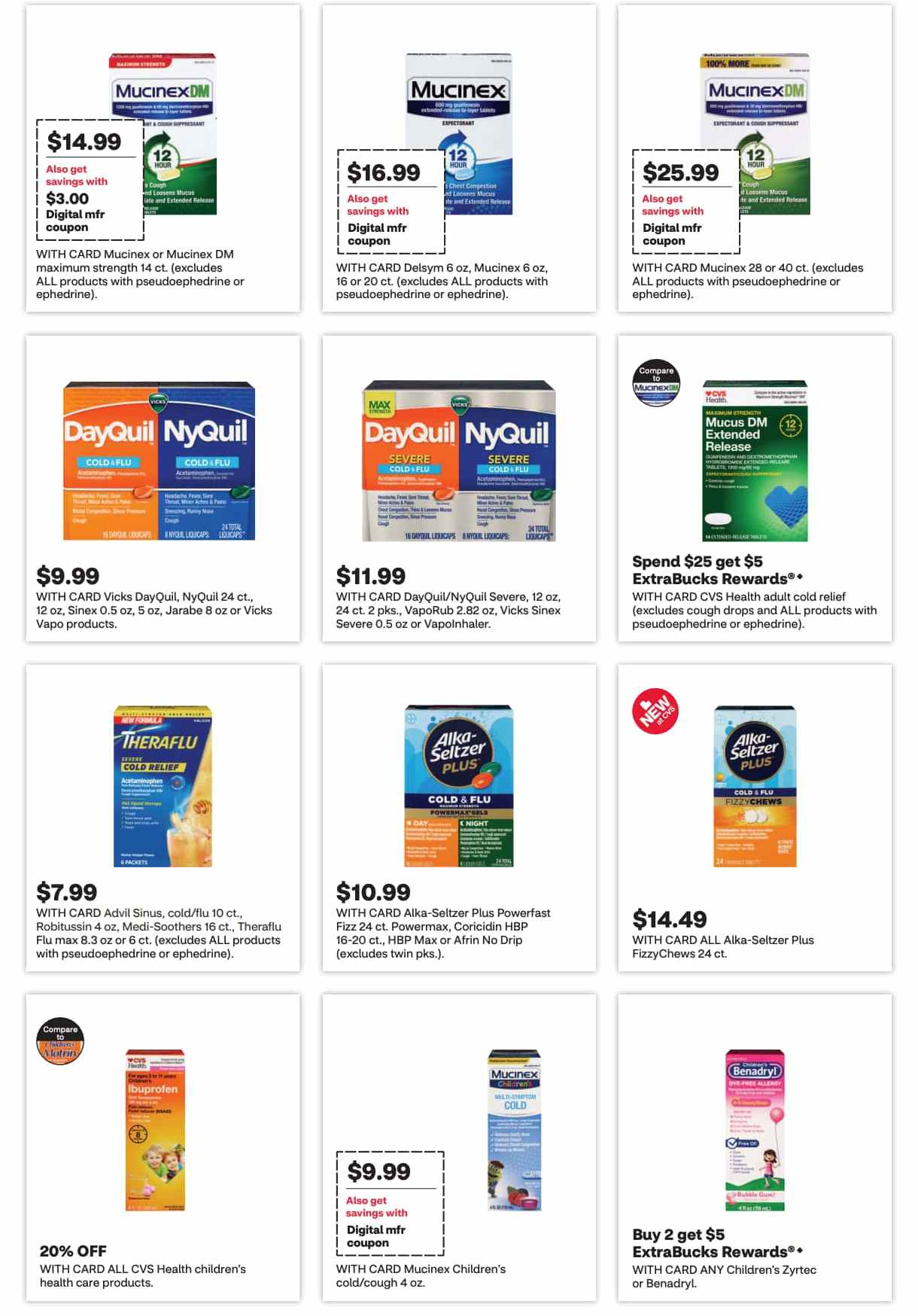 CVS 1/12/25 – 1/25/25 Deals