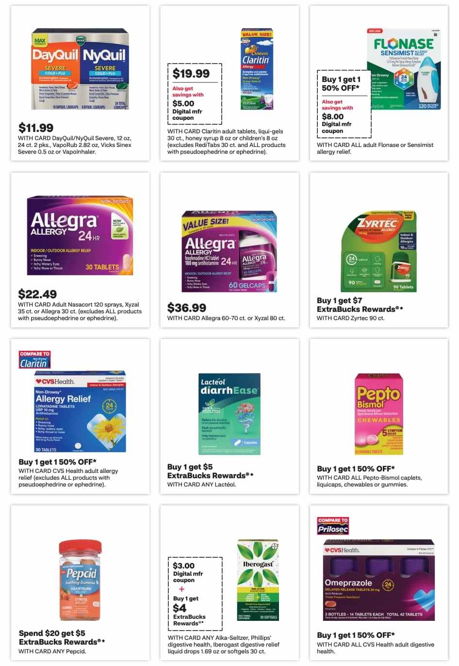 CVS 8/3/25 – 8/16/25 Deals