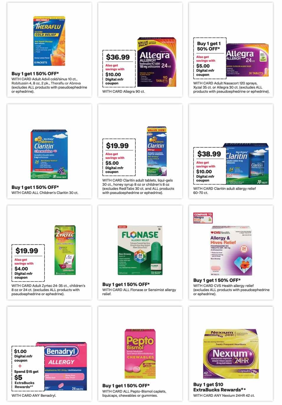 CVS 8/31/25 – 9/13/25 Deals