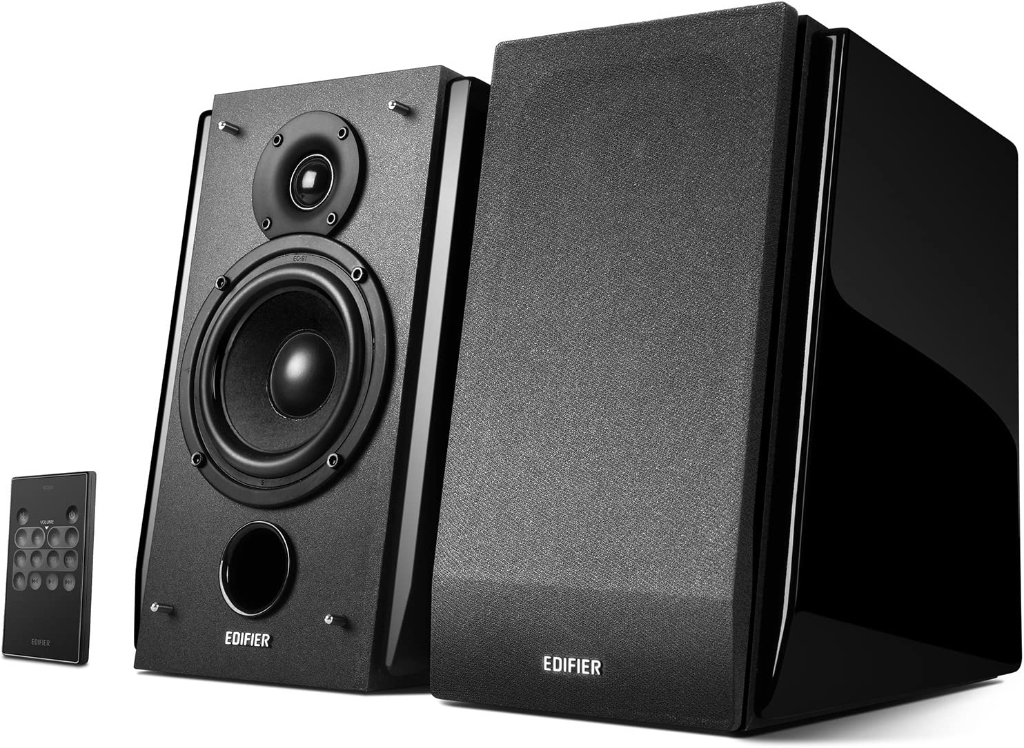 Amazon.com: Edifier R1850DB Active Bookshelf Speakers with Bluetooth and Optical Input - 2.0 Studio Monitor Speaker - Built-in Amplifier with Subwoofer Line Out $160.99