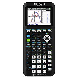 Texas Instruments TI-84 Plus CE Python Graphing Calculator + Free Shipping or Free Store Pickup at Walmart $75.99