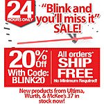 Autogeek 24 Hr Sale - 20% Off and Free Shipping (no min) w/ coupon