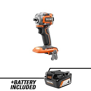 RIDGID 18V SubCompact Brushless Cordless 3/8 in. Impact Wrench (Tool Only)  R872071B - The Home Depot